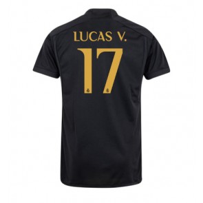 Real Madrid Lucas Vazquez #17 Tredje trøje 2023-24 Kort ærmer